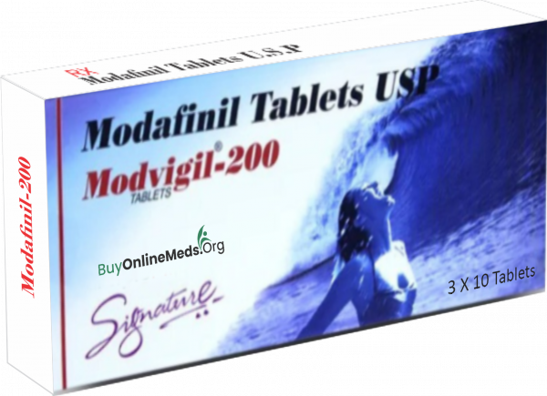 Modafinil 200mg 30 Tablets