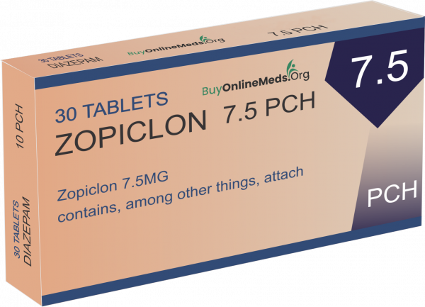 Zopiclon 7.5mg 30 Tablets