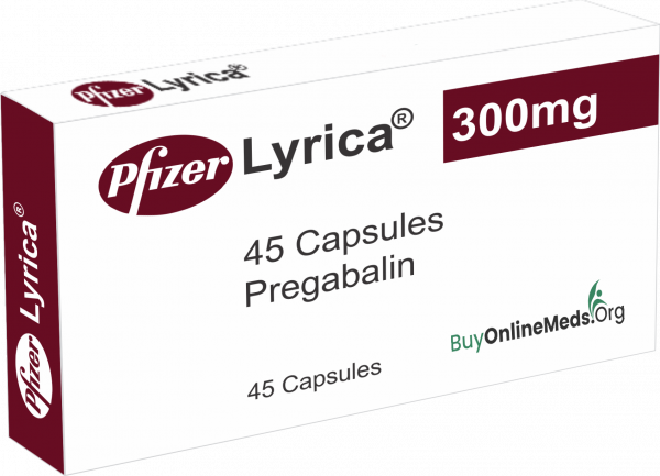 Pregabaline 300mg 45 Capsules Lyrica