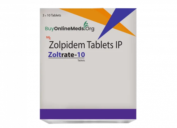 Zolpidem Zoltrate 10mg 30 Tablets